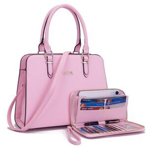 2280 Purse Purses And Handbags Satchel Wallet Sets Work Tote Bags Pink